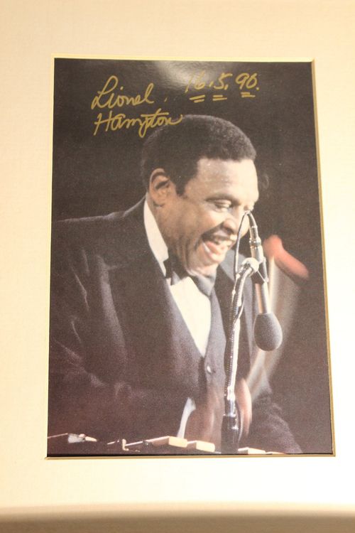 Originalfoto 1996 Lionel Leo „Hamp“ Hampton mit Unterschrift | Kaufen ...