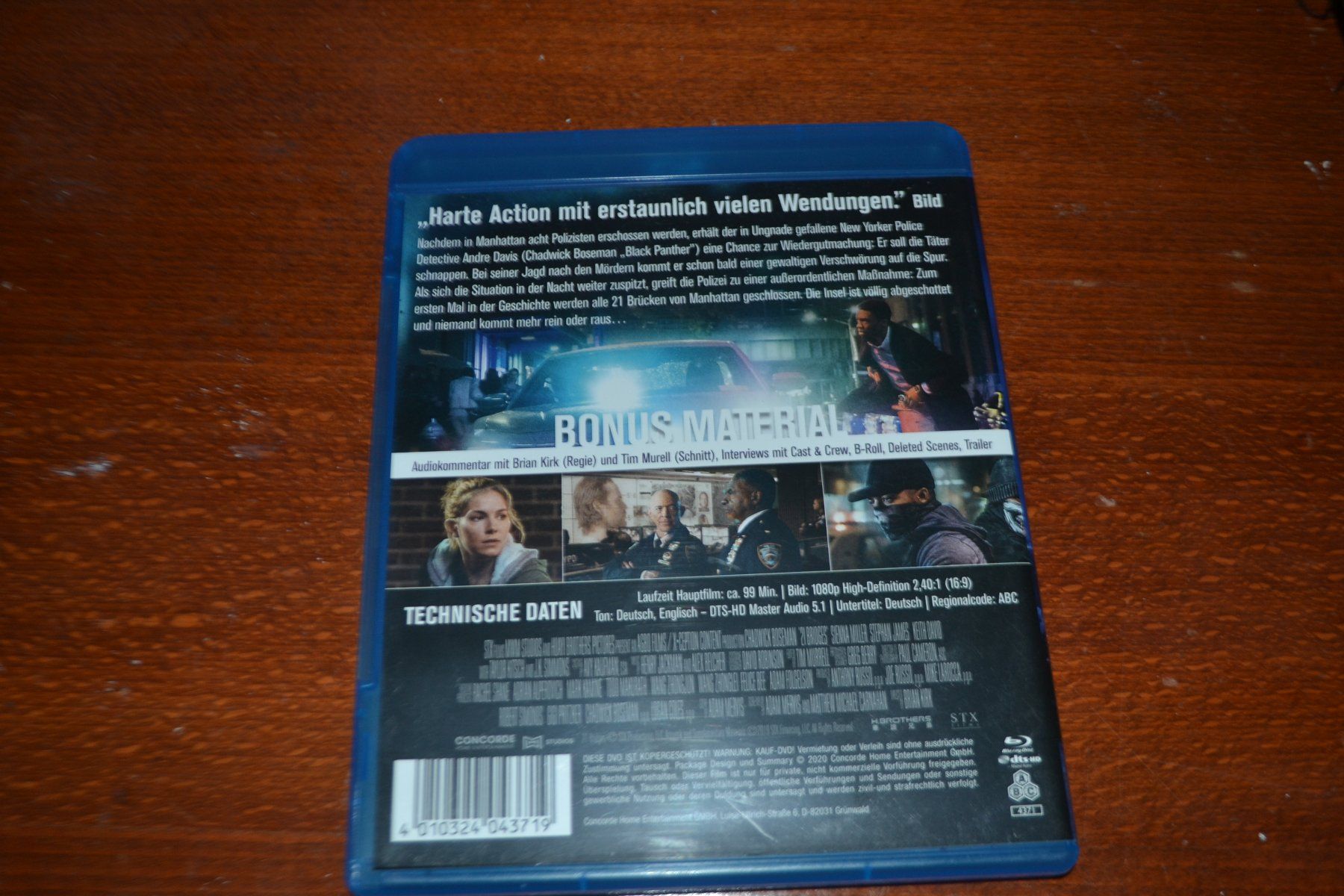 Tutti i DVDs: 21 Bridges – Usato da Laupen ZH venduto da chefdom 1