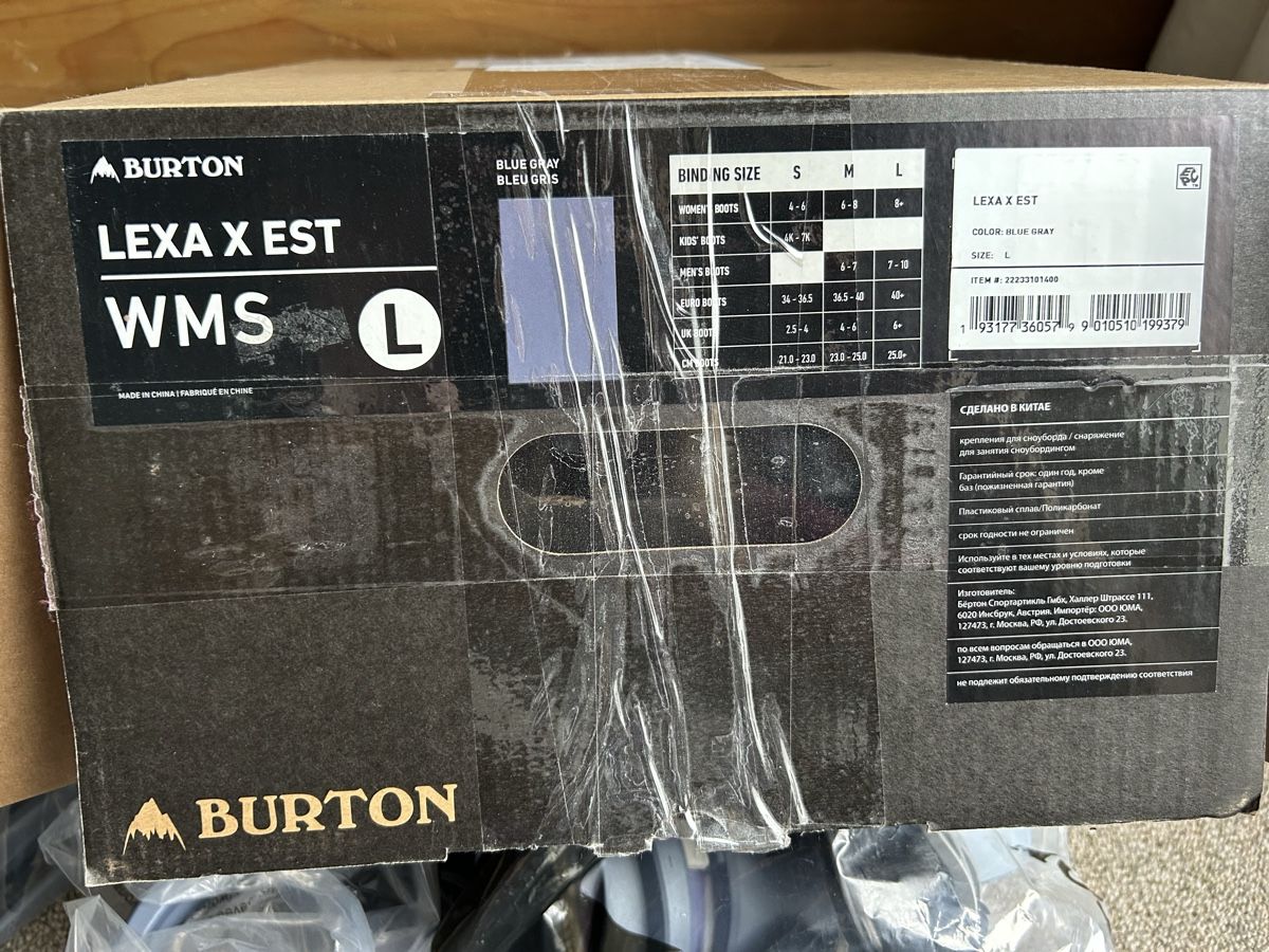 Burton Bindungen: BURTON Lexa X EST Gr. L Bindung – Neu (gemäss Beschreibung) aus Reinach AG von klaraho 6