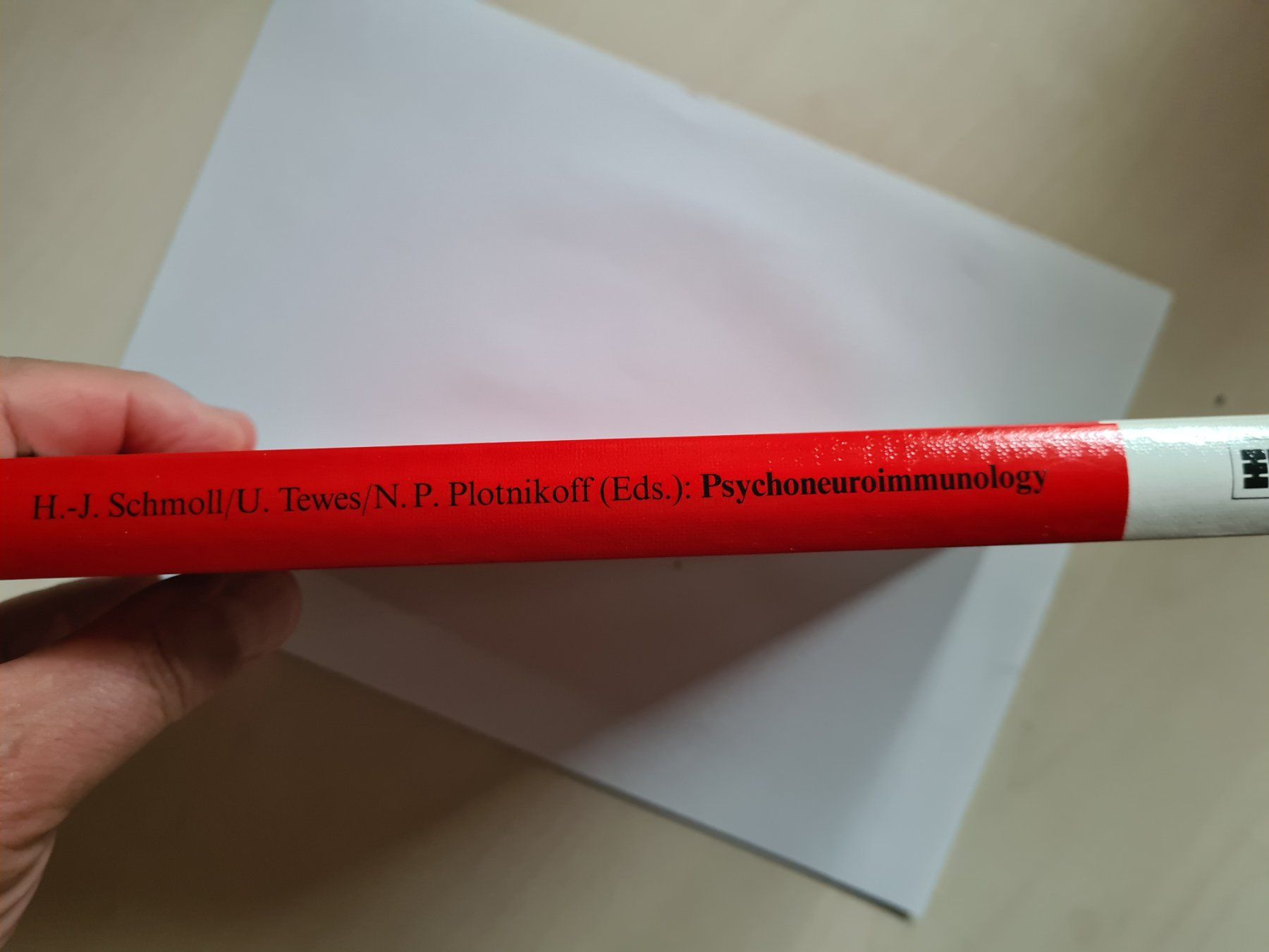 Libri: H-J. Schmoll, U. Tewes, N Plotnikoff "Psychoneuroimmunology" – Usato da Zürich venduto da ste_sk6k 2