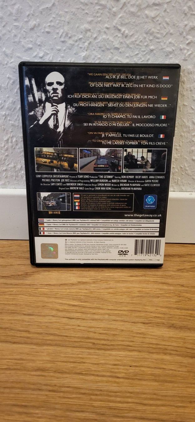 Sony Giochi: PS2 - The Getaway – Usato da Münsingen venduto da Heroism2010 1