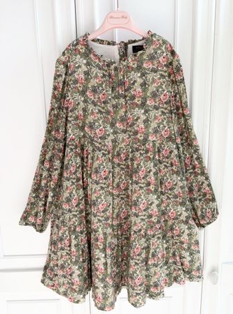 Ralph Lauren girls floral dress Kleid 12 Y 150 NEW