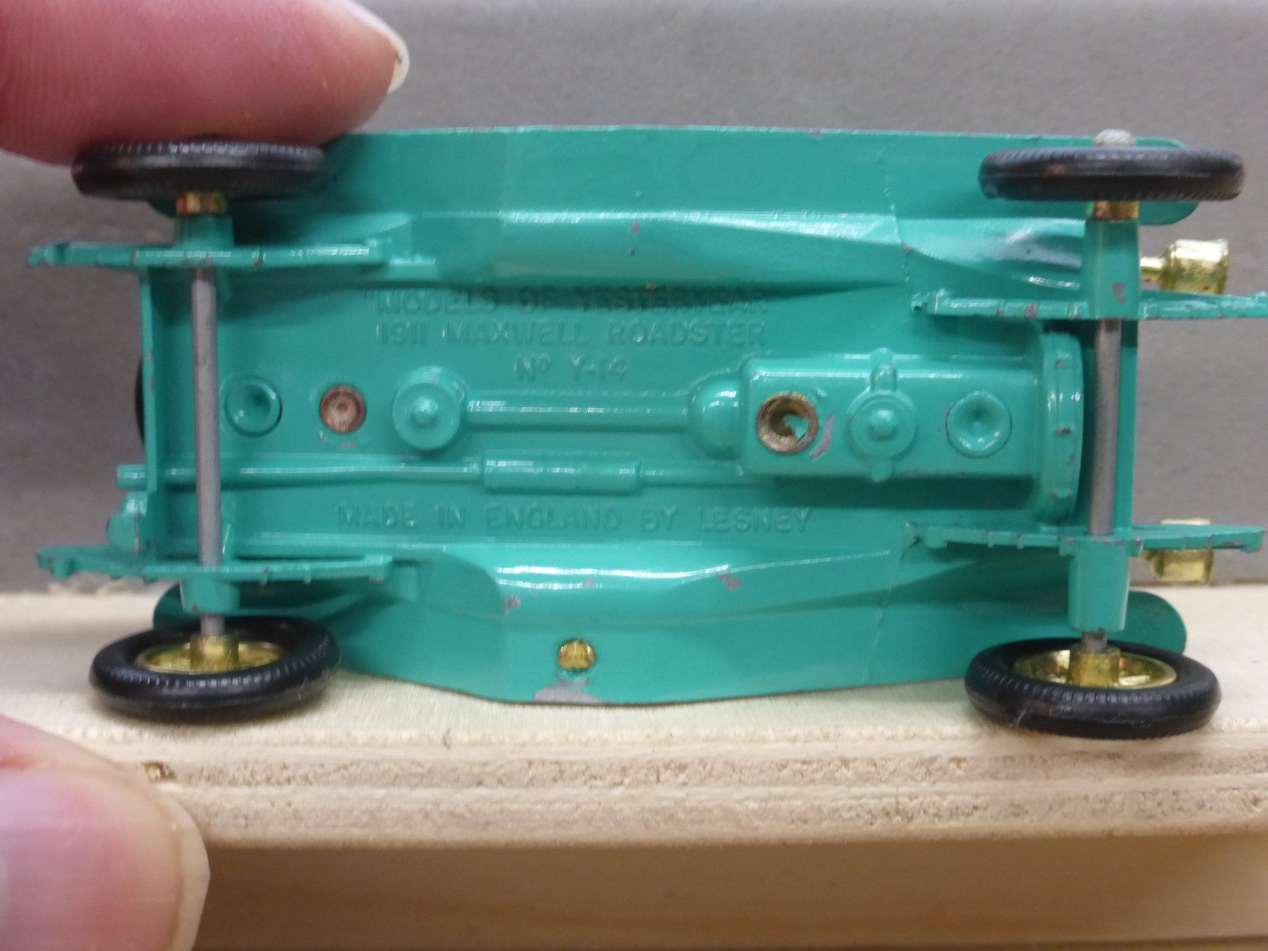 Matchbox Modellini d'auto: Matchbox 1911 Maxwell Roadster Modell gebraucht – Difettoso da Gempen venduto da Smokie72 2