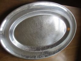 Ovale Servierplatte, Vintage