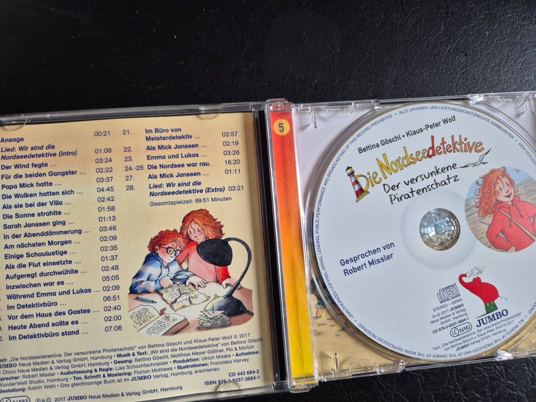 CDs: Die Nordseedetektive - Der versunkene Piratenschatz, CD – Gebraucht aus Zürich von haitimarasa 1