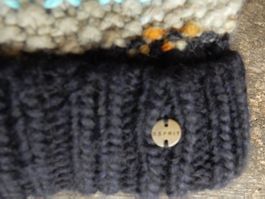 Wollmütze   *  ESPRIT  *    sehr warm , mit Pompon , wie neu