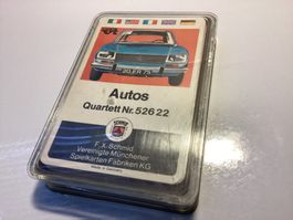 Altes Quartett "AUTOS“ von 1969 F.X.Schmid