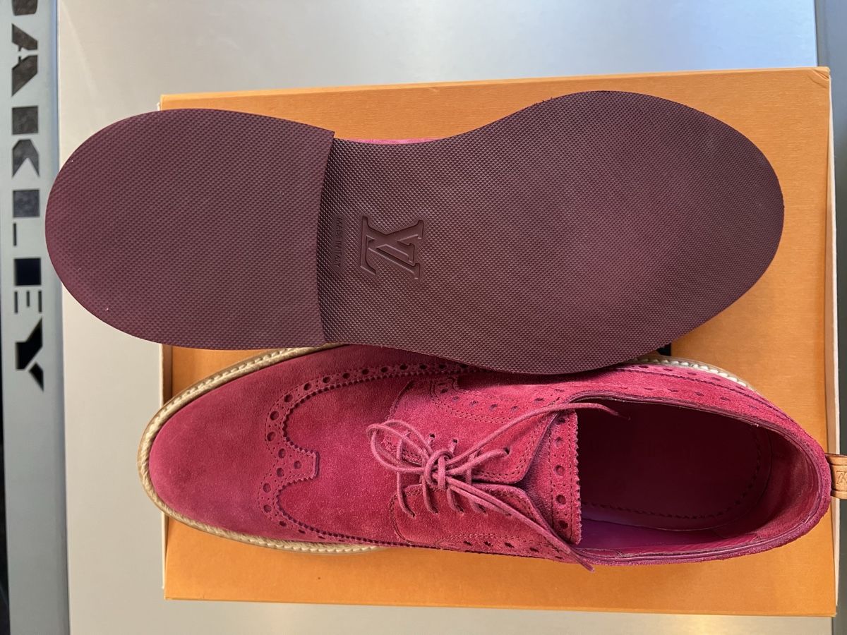 Louis Vuitton Herrenschuhe: Louis Vuitton Derby Burgundy loafers – Neu (gemäss Beschreibung) aus Lausanne von ann_8gv7 3