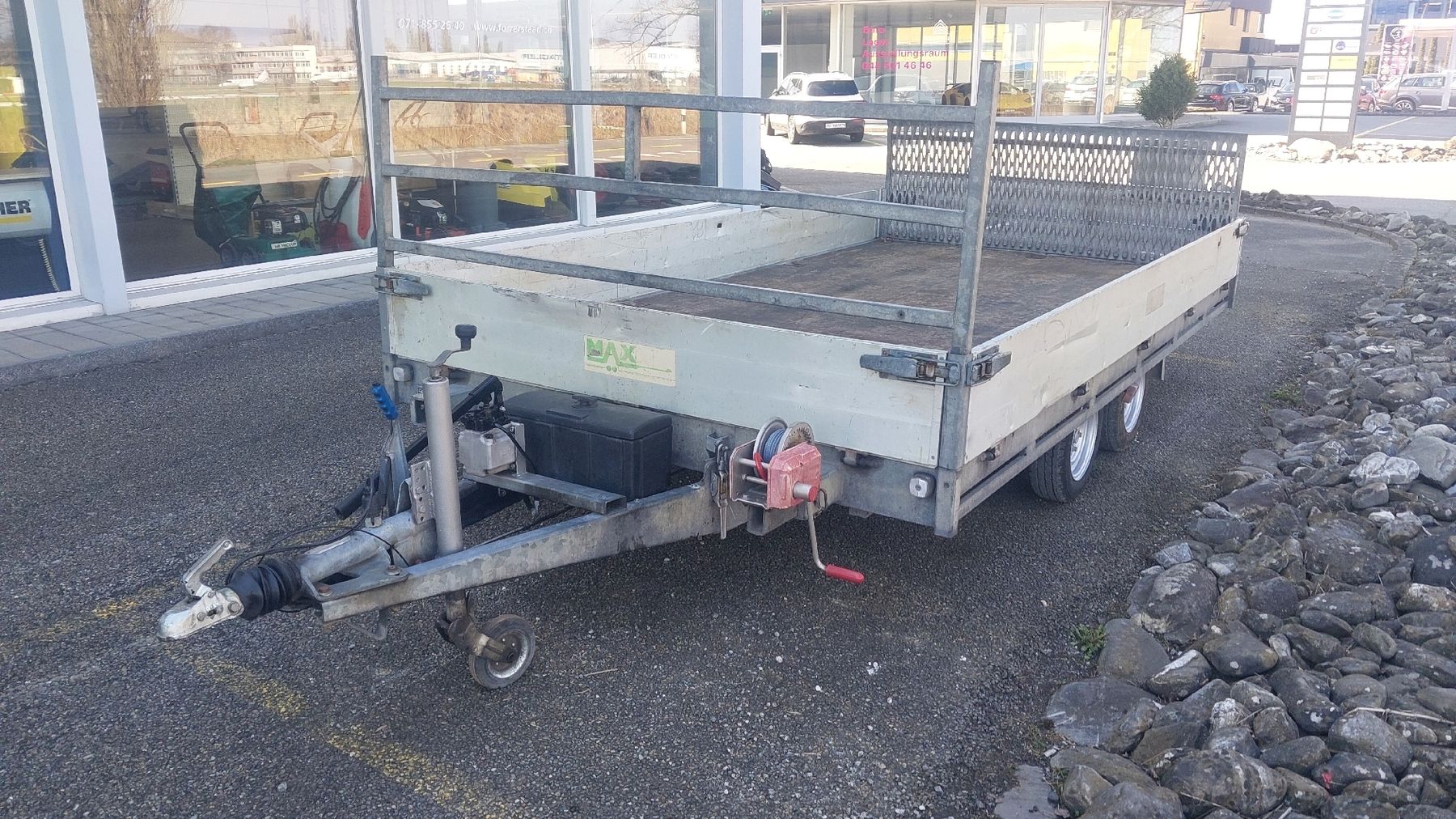 Hapert Rimorchi: Universal- Transportanhänger Hapert G2700 – Usato da Staad SG venduto da Folasta 3