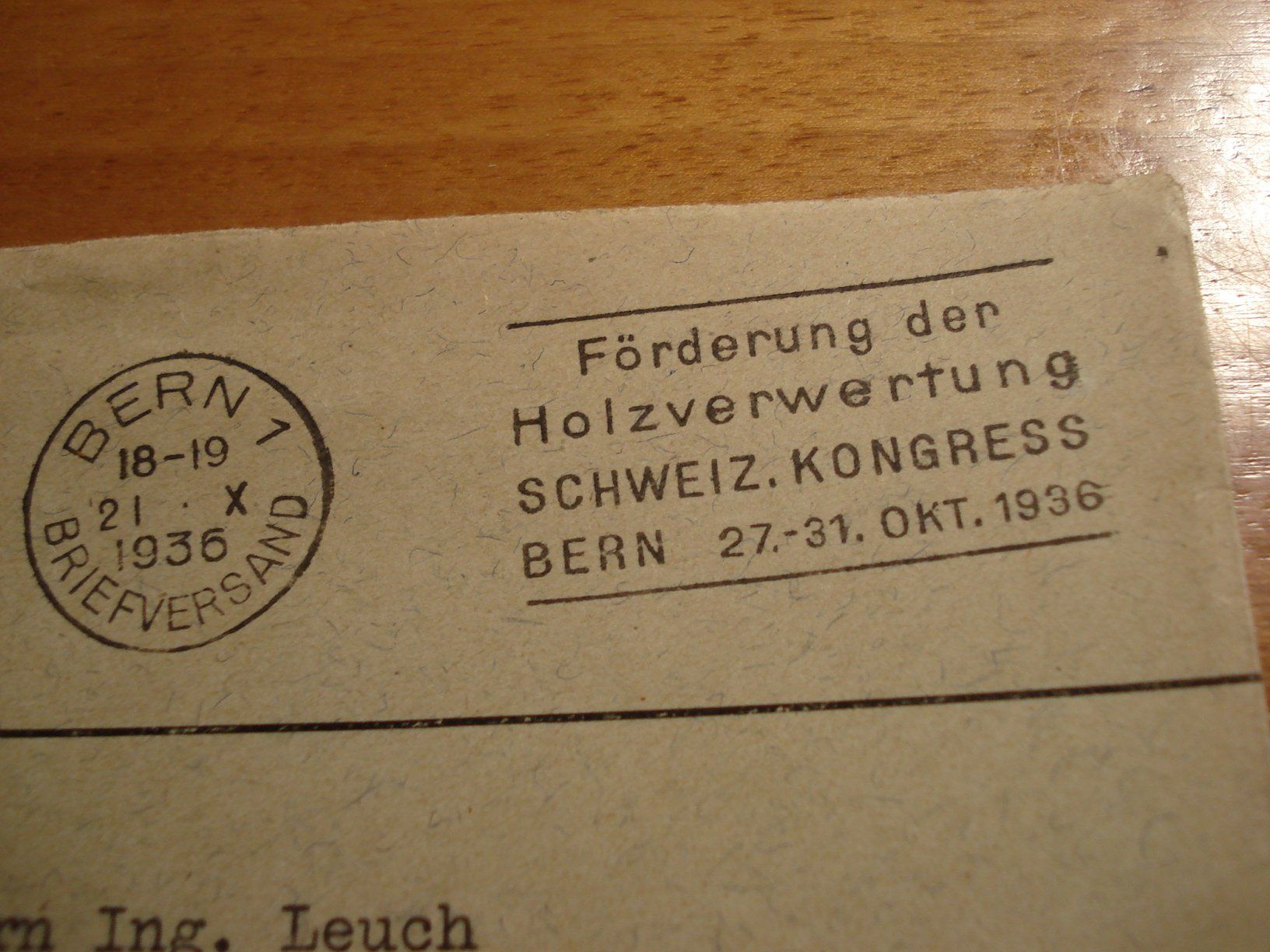 Tutti i francobolli: Brief 1936, amtlich, Eidg. Luftschutzstelle Bern, o Bern – Usato da Niederwil AG venduto da morostahu 1