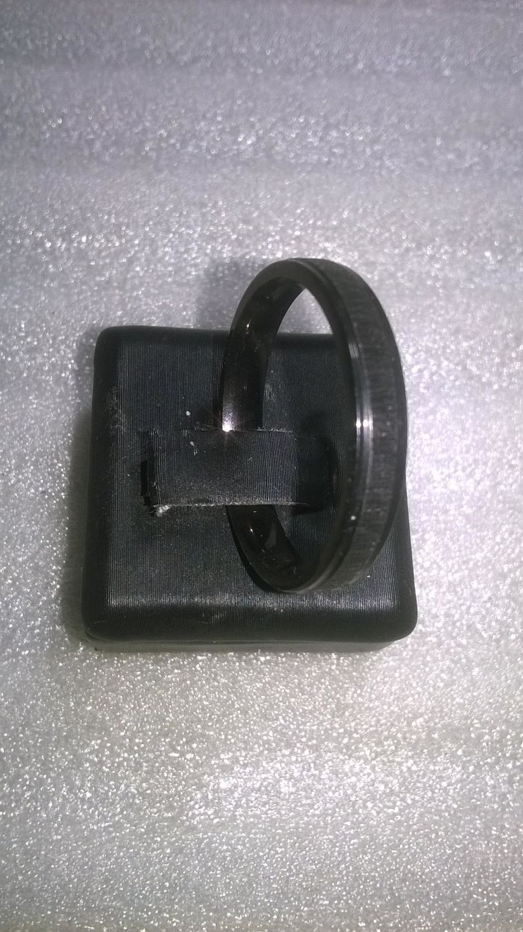 Ringe: RING EDELSTHAL,,AUFGRAUT UND GLANZIG – Neu (gemäss Beschreibung) aus Basel von bijoutrie_4 2