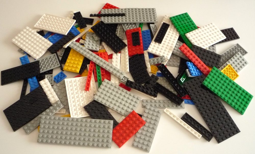 Lego Giocattoli: Flache Lego Bausteine (ca. 400 Gramm) Original Lego – Nuovo (secondo la descrizione) da Aarau venduto da Aaran