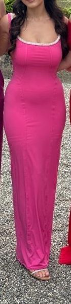 Vestiti: Pinkes Kleid – Usato da Perlen venduto da H.Spa 2