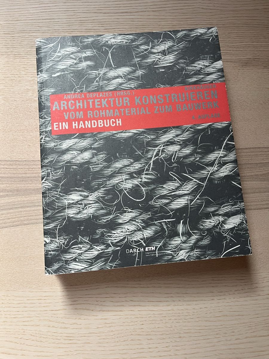 Bücher: Buch Architektur konstruieren  – Gebraucht aus Bern von fel_r5br