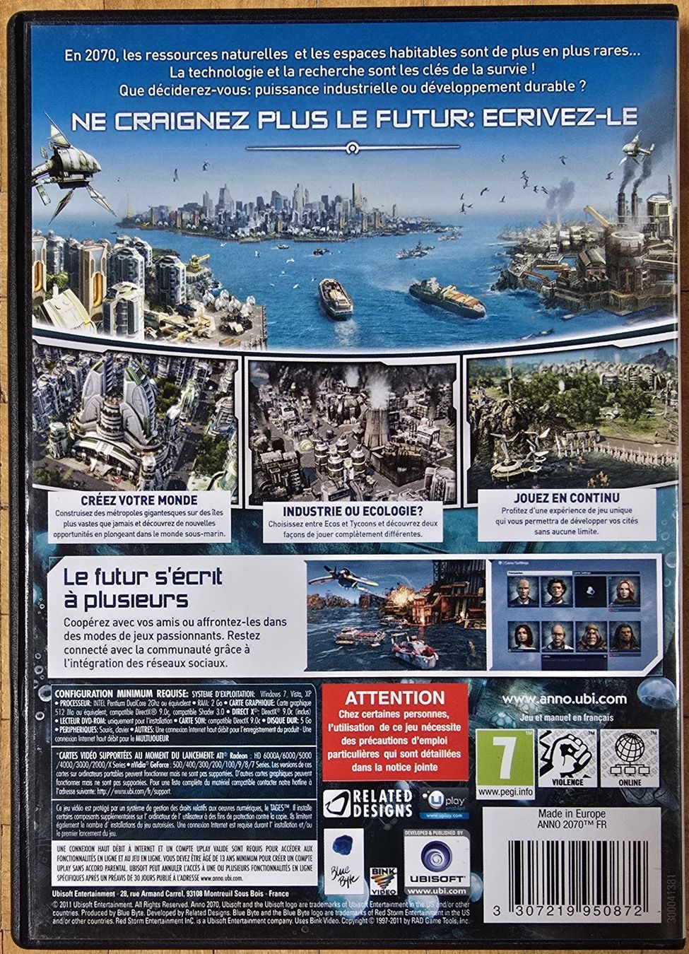 Microsoft Giochi: PC : Anno 2070 – Usato da Froideville venduto da xXSebastienXx 1