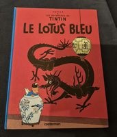 TINTIN LE LOTUS BLEU BD VINTAGE 1974 HERGÉ CASTERMAN FR 