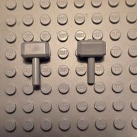 Lego 2x Hammer (75904) hellgrau