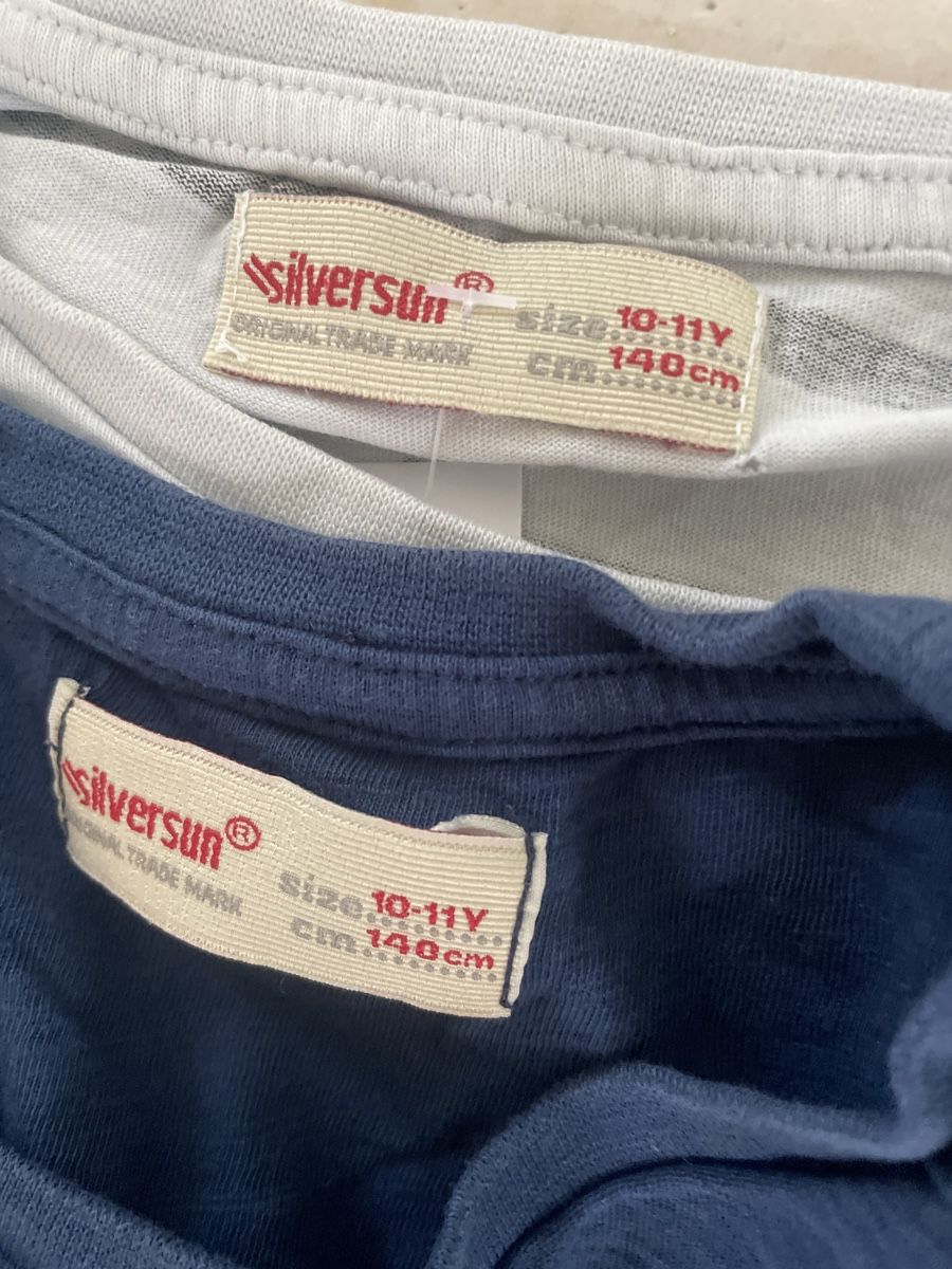 Camicie, T-shirt & Polo: 2 Silversun T-Shirts Gr. 140 Jungen – Usato da Obergerlafingen venduto da cabo4 1