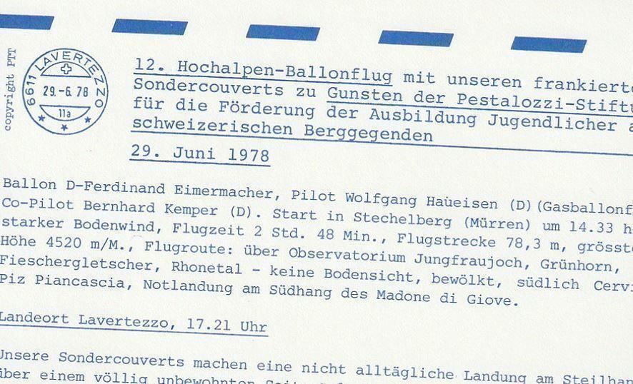 Tutti i francobolli: Pestalozzi-Stiftung, Mürren 1989 – Usato da Aarburg venduto da Aare10 1