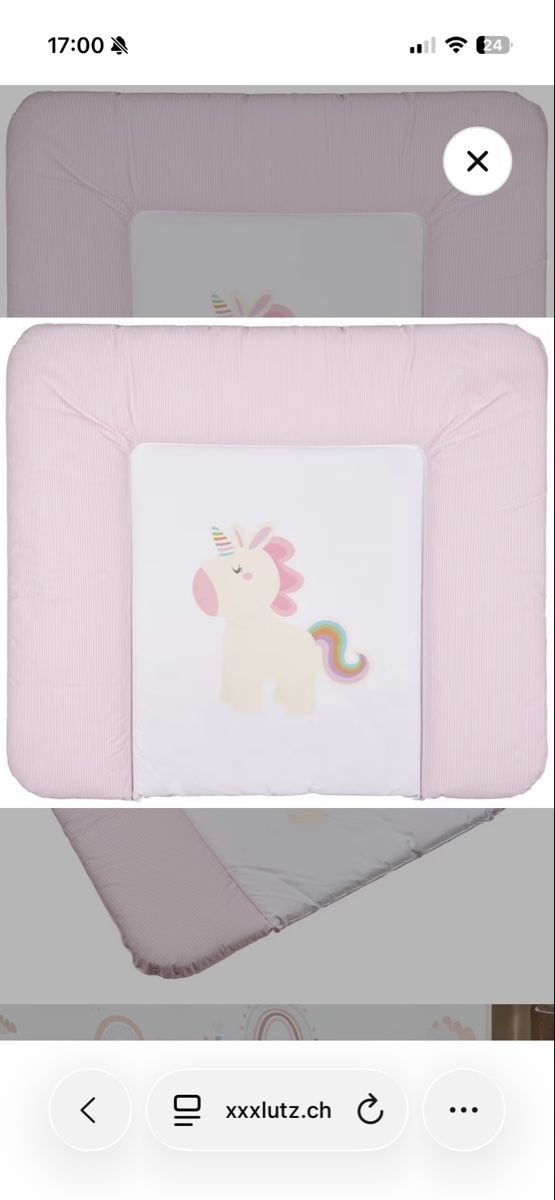 Fasciatoi & Accessori: Wickelauflage Einhorn rosa neuwertig – Nuovo (secondo la descrizione) da Muhen venduto da _arif_