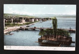 ANTIKE ANSICHTSKARTE ZÜRICH