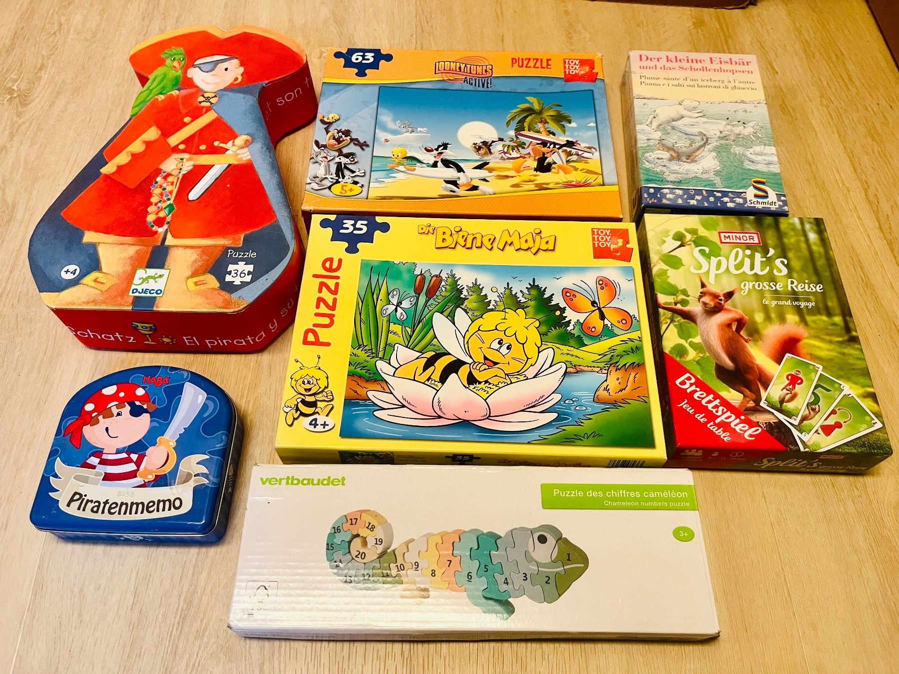 Giochi: Kinder Spiele Puzzle Set – Usato da Frauenfeld venduto da Repsol_Vani