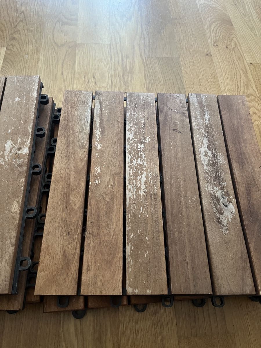 Rivestimenti per pavimenti: Holzfliesen Akazienholz – Usato da Niederdorf venduto da Fay1993 3