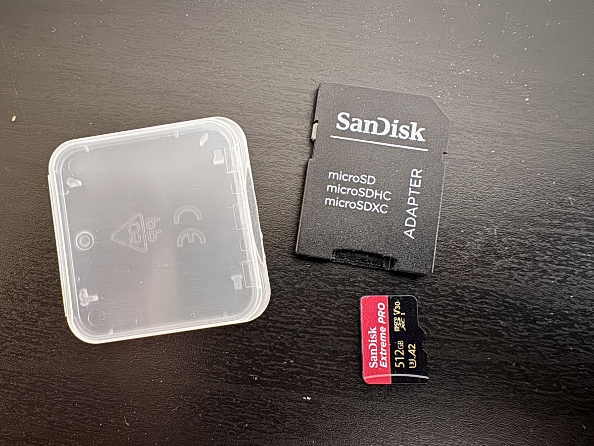 Sandisk Speicherkarten: SanDisk Extreme PRO microSDXC 512GB MicroSD Card – Gebraucht aus Neuchâtel von yan_lq56