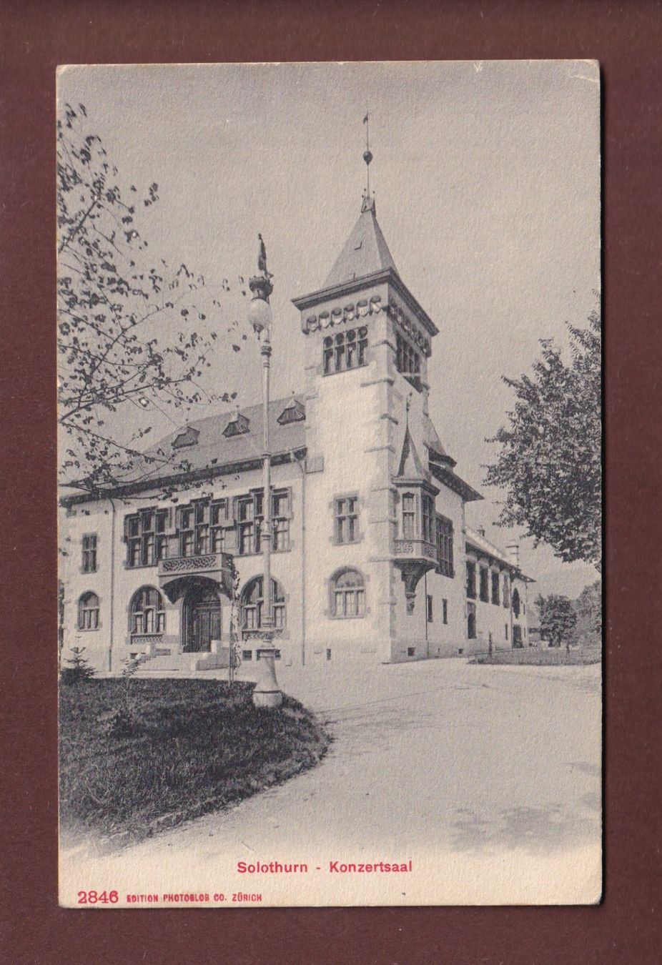Cartes postales: SOLOTHURN - Konzertsaal – D'occasion à Pully par nicecards-shop