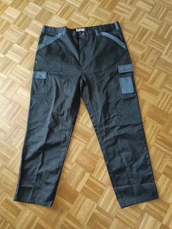 Lehrer Versand Orix Arbeitshose Gr 62 schwarz/grau