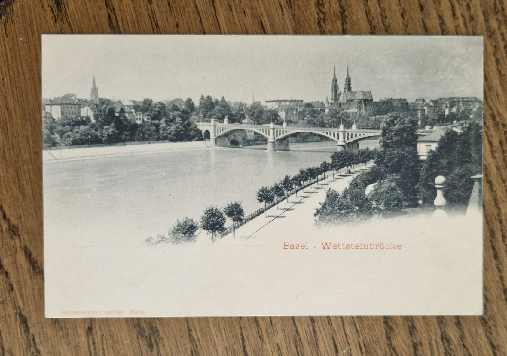 Ansichtskarten: AK Basel mit integrierter Versicherung 1903 – Gebraucht aus Ebikon von Donar50
