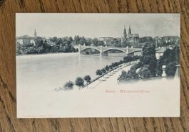 AK Basel mit integrierter Versicherung 1903