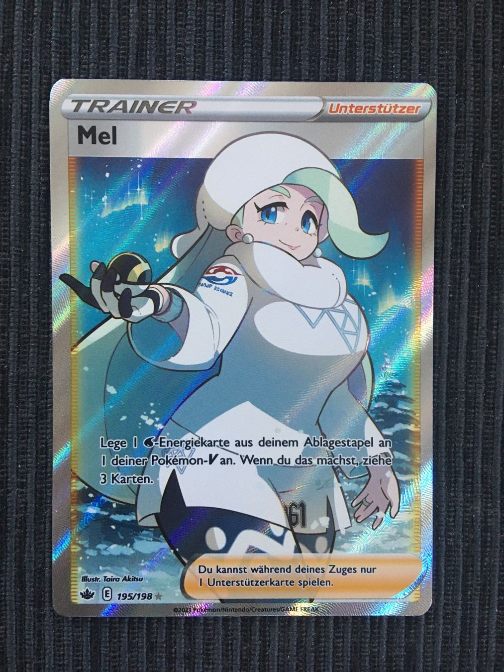 Pokémon Carte collezionabili: Pokemon Mel Fullart Chilling Reign DE – Nuovo (secondo la descrizione) da Wabern venduto da Collectfun