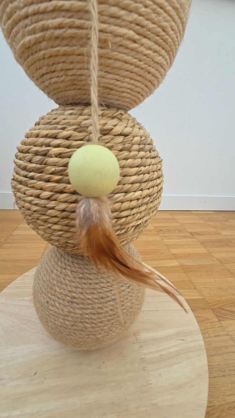 Katzenbaum - Kratzbaum: Katzen-Kratzbaum "Designed by Lotte Elio" – Gebraucht aus Zürich von pixelixi 2