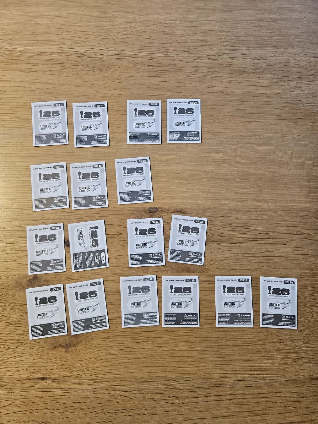 Panini Carte collezionabili: Panini world cup 2026 – Usato da Choëx venduto da nicoo1 1