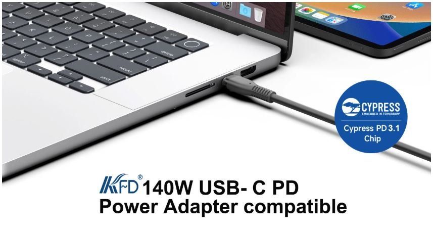 Ladegeräte: 2 Stk. 140W Power Ladegeräte PD3.1 USB C TYPE-C – Neu (gemäss Beschreibung) aus Hellbühl von Retalh 3