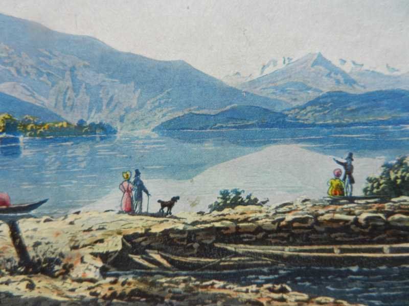Incisioni: Zug Rigi koloriert – Usato da Risch venduto da Rischli15 8