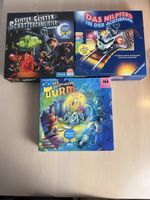 Brettspiele: Nilpferd, Geister Schatzsuchmeister, Turm