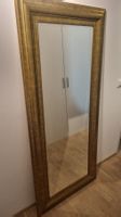 Grosser Spiegel LEVANGER von Ikea mit Goldrahmen 80x180 cm