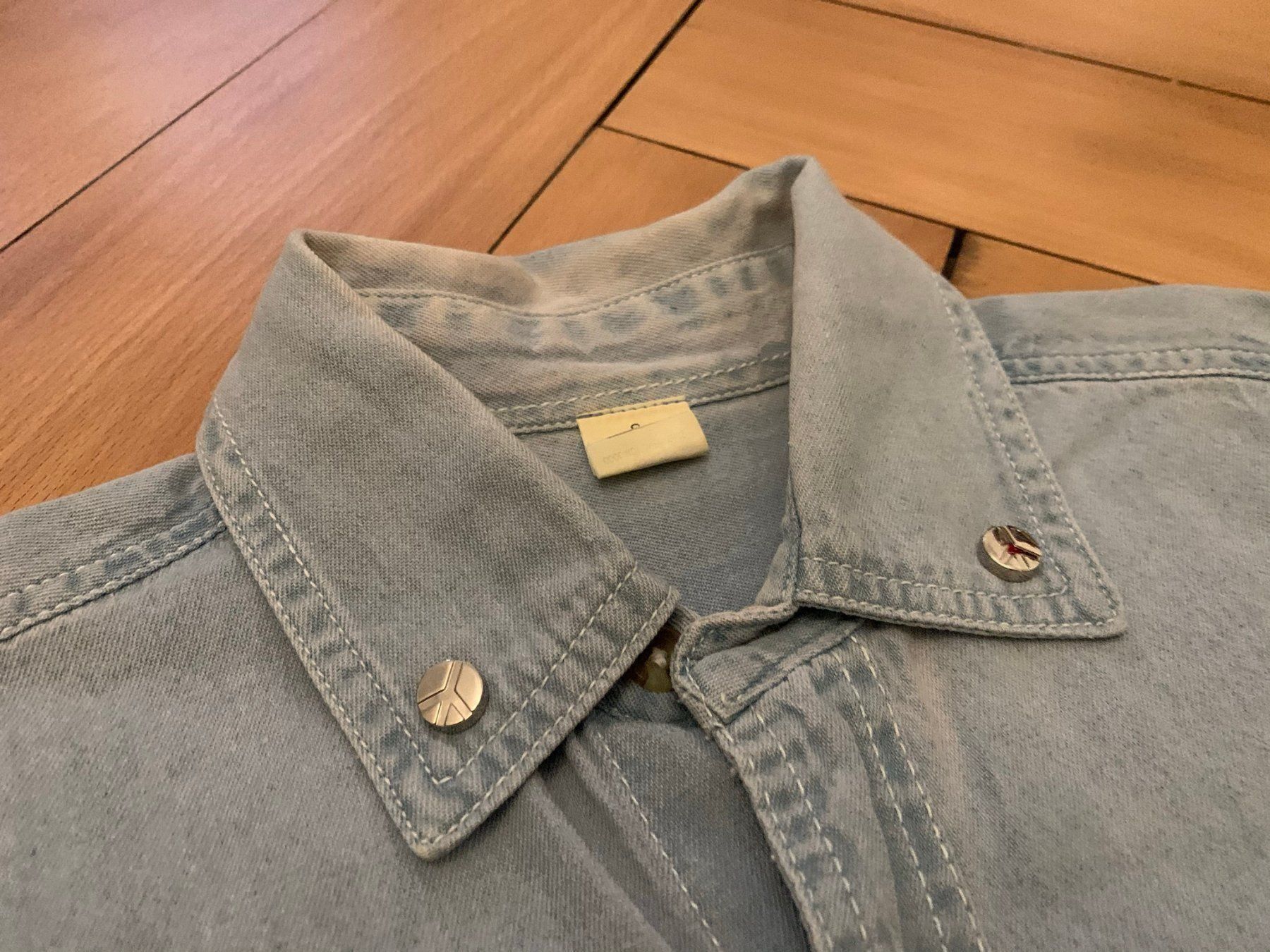 Camicie: Jeanshemd hellblau - S – Usato da Zürich venduto da Diazaio 2
