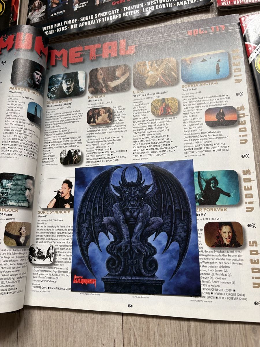 Zeitschriften & Magazine: METAL HAMMER sammlung – Gebraucht aus Herzogenbuchsee von warrior77 5