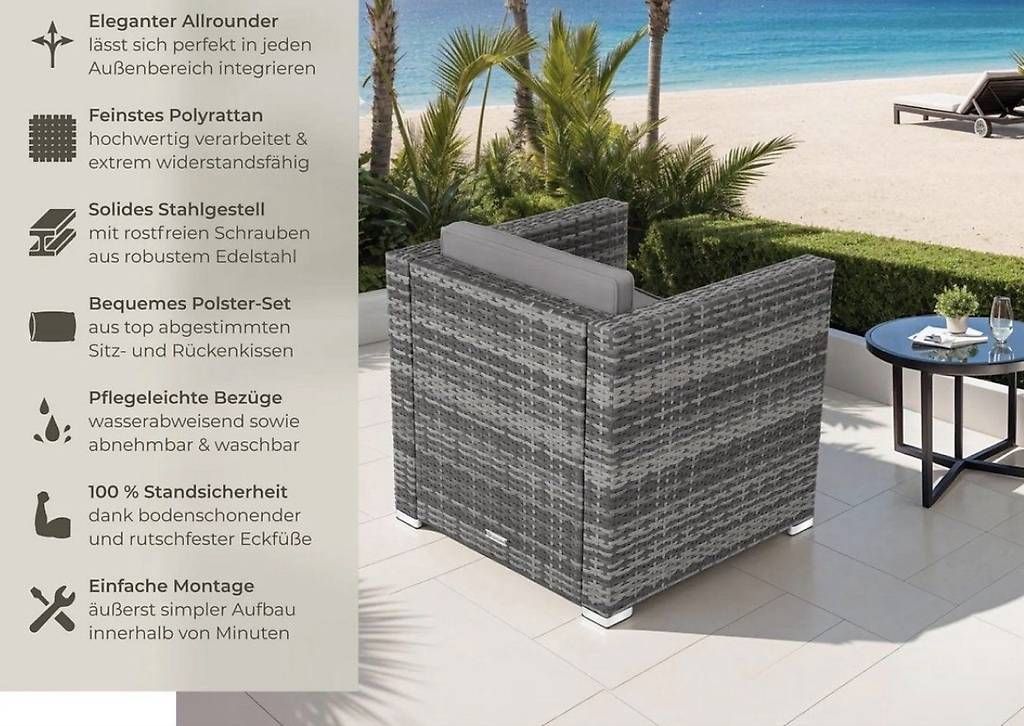 Sessel: Rattansessel Lignano – Neu und originalverpackt aus Biel/Bienne von Alayy 2