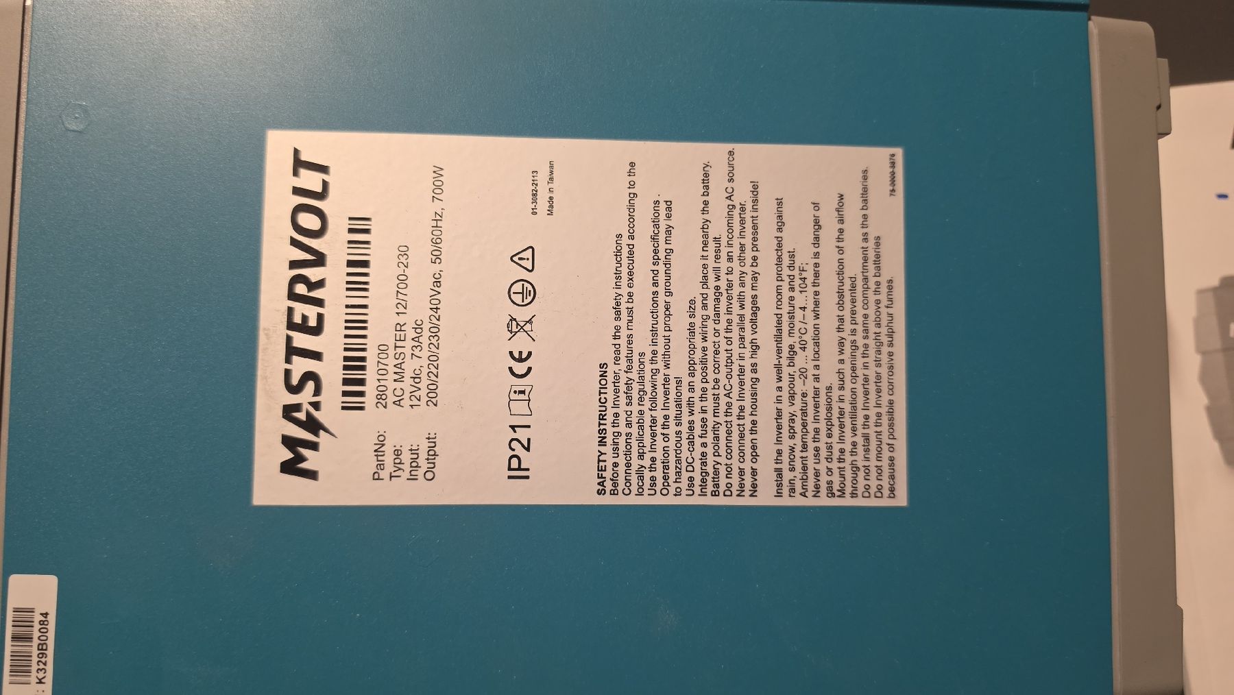 Inverter: Mastervolt Wechselrichter AC Master 12/700 – Usato da Hausen am Albis venduto da M.Kurz 4