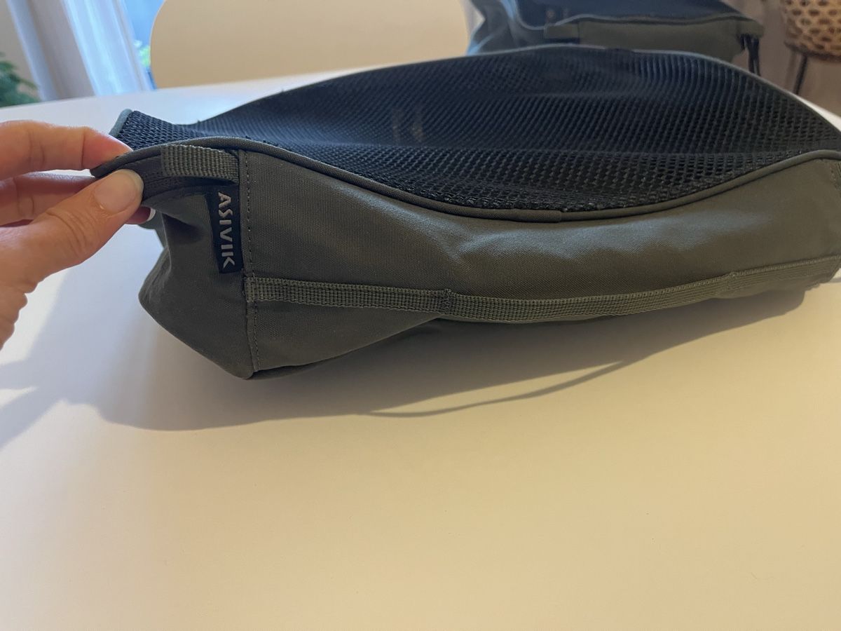 Borse: 2 Packing Cubes, Asivik, olivgrün – Usato da Zürich venduto da vintage_for_you 7