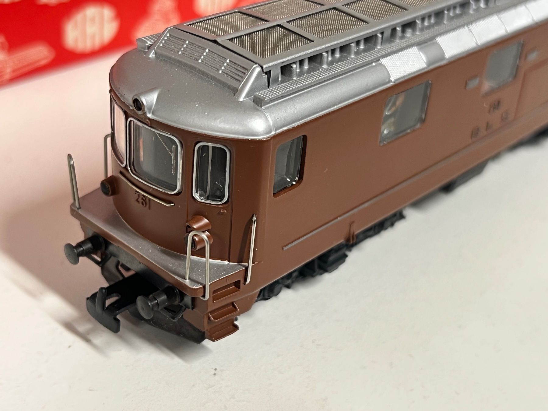 Hag Modellini di ferrovie: Hag Nr.180 Re 4/4 BLS AC Analog – Usato da Geroldswil venduto da TopTrain54 3