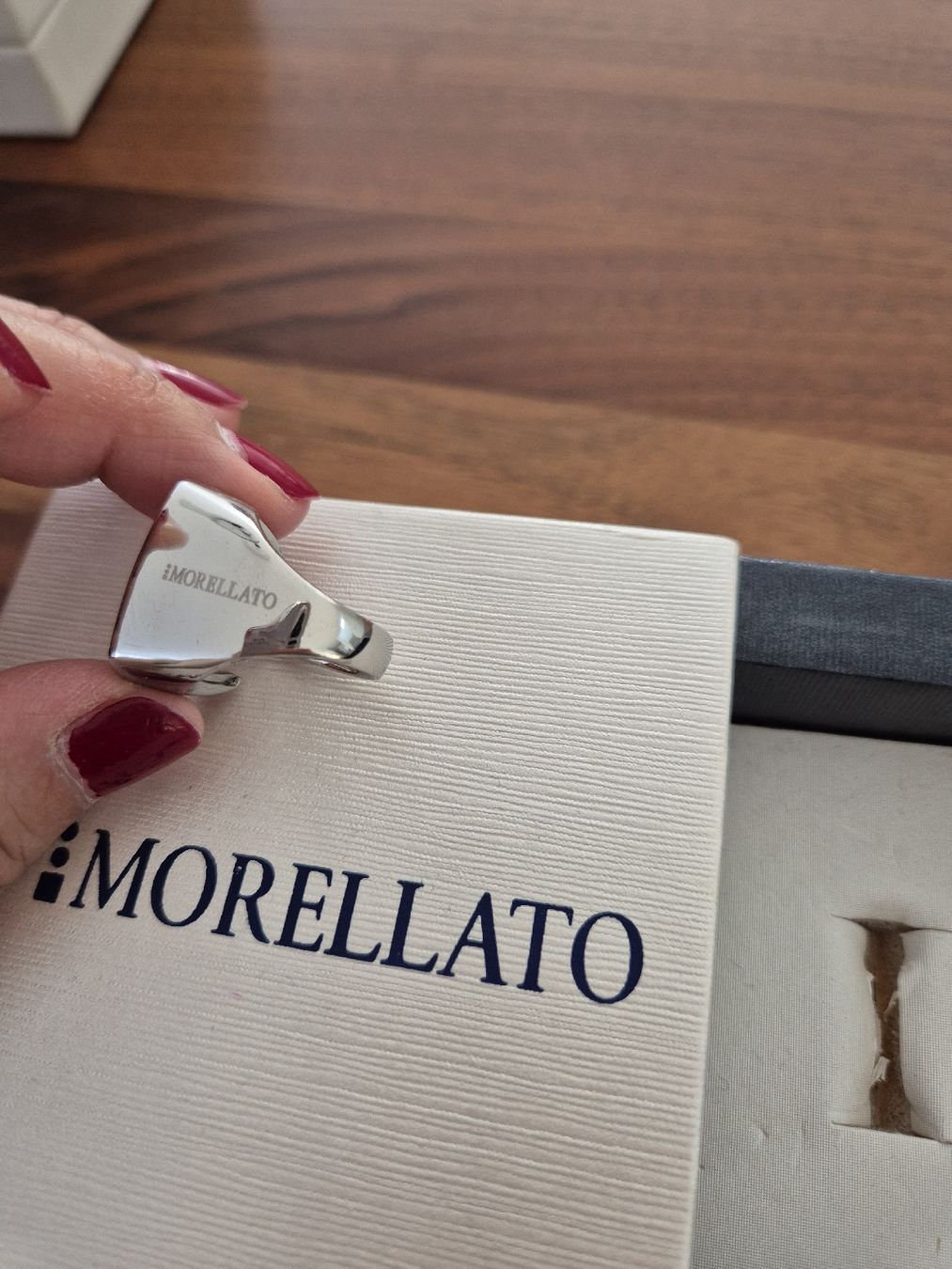 Anelli: Morellato Ring, Silber, mit Stein, neuwertig, Grösse 17 – Nuovo (secondo la descrizione) da Hägendorf venduto da Sunshiine31 3
