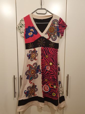 Gr. S/ M buntes Sommerkleid