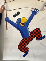 Originales Poster mit Globi