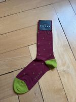 FALKE - Socken brombeer-moos gepunktet (NEU) 39-42