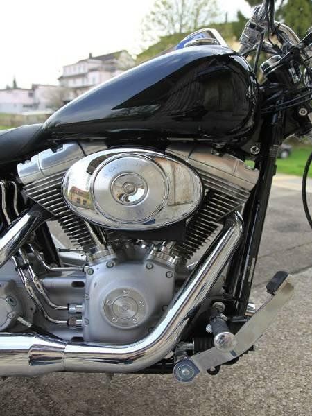 Harley-Davidson Chopper: 2000 HD SOFTAIL FXST – Gebraucht aus Buochs von 49er 3